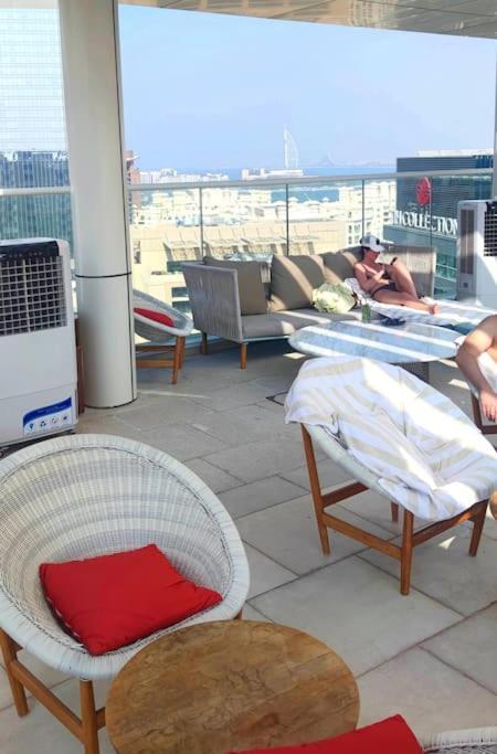 Amazing Apartment With Infinity Pool Dubai Dış mekan fotoğraf