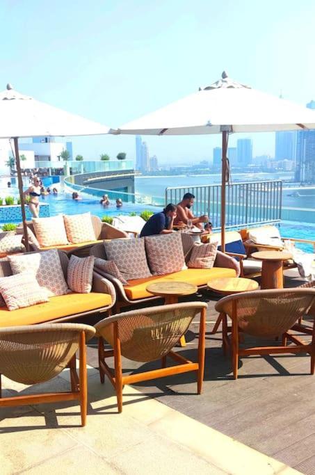 Amazing Apartment With Infinity Pool Dubai Dış mekan fotoğraf